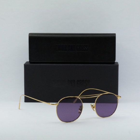 FINAL PRICE NEW CUTLER AND GROSS CG1268GPLS 001 GOLD PURPLE SUNGLASSES - Picture 3 of 12